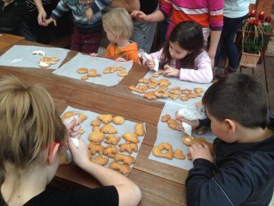 Weihnachtslebkuchen backen