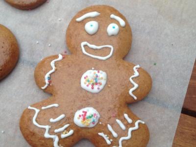 Weihnachtslebkuchen backen