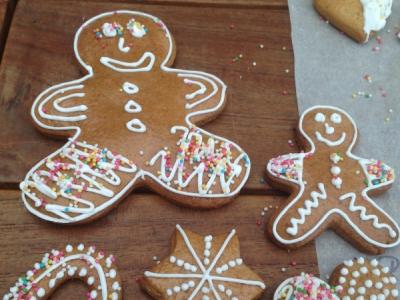 Weihnachtslebkuchen backen