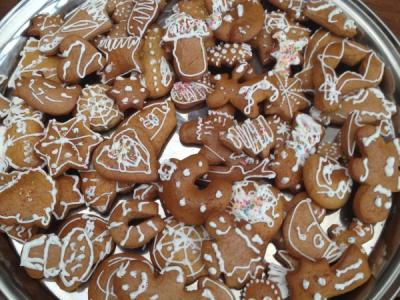 Weihnachtslebkuchen backen