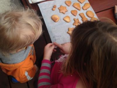 Weihnachtslebkuchen backen